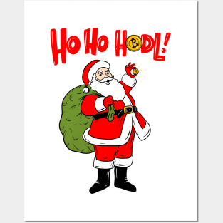 Ho Ho HODL! Posters and Art